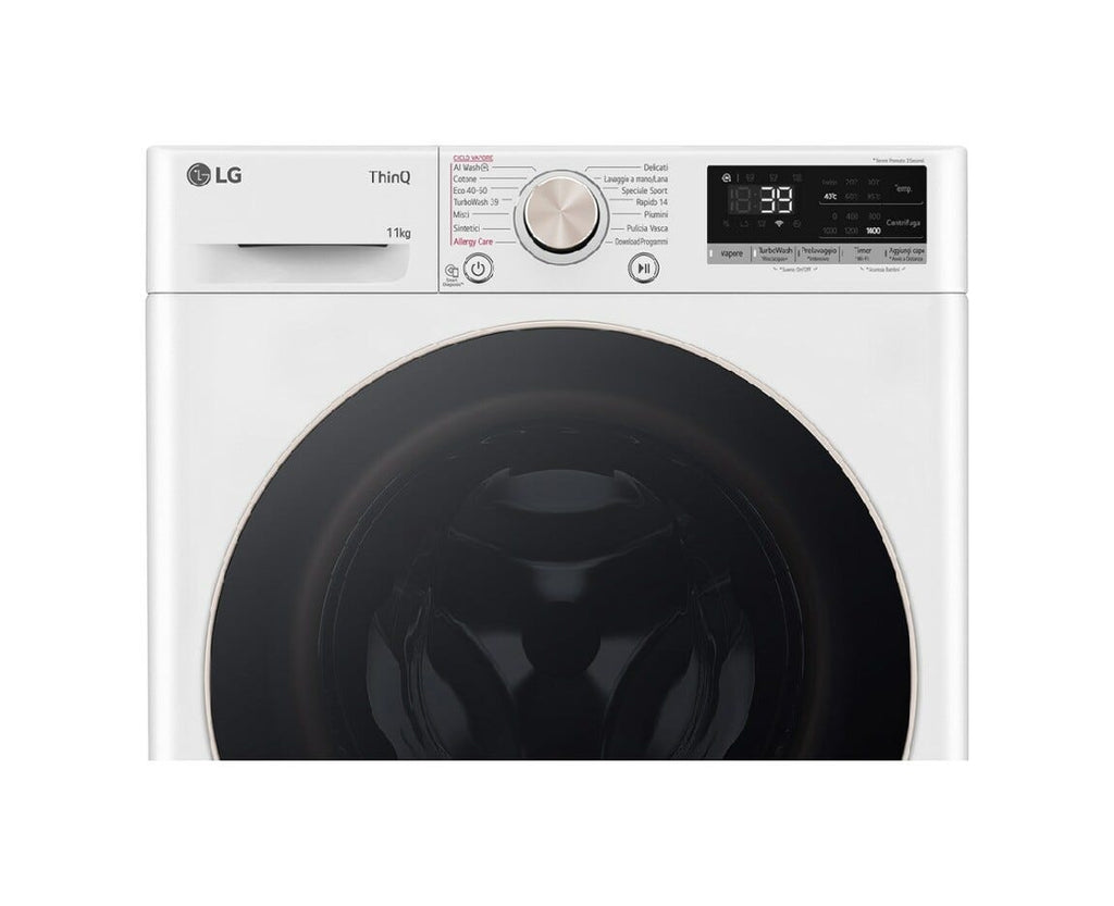 LG F4R7011TSWG Serie R7 Lavatrice cm. 60 - capacità 11 kg - bianco