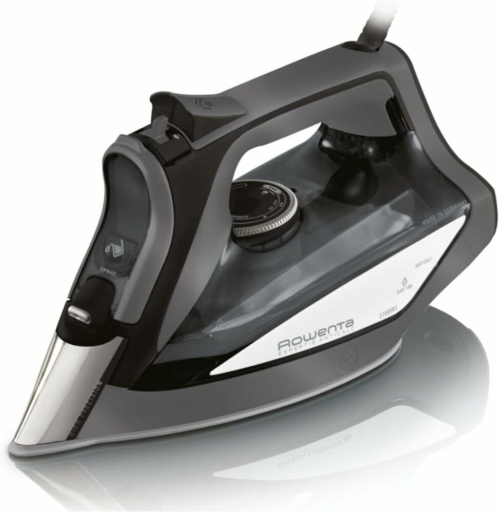 Rowenta DW7025D1 EXPERTIS ANTI-CALC Ferro da stiro - grigio
