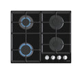 Gorenje GT641EXB Piano cottura a gas cm. 60 - vetro nero