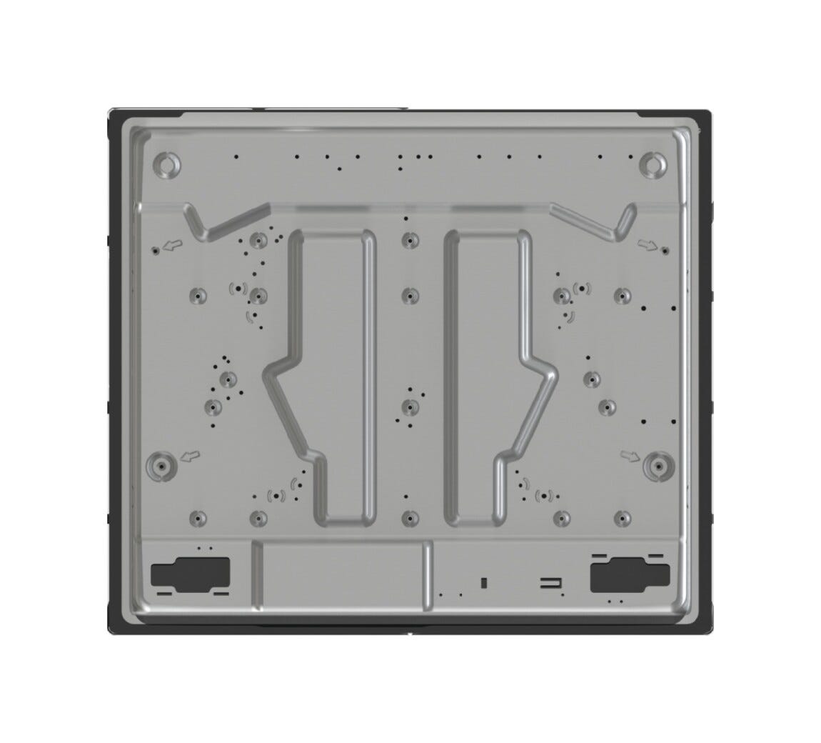 Gorenje GT641EXB Piano cottura a gas cm. 60 - vetro nero