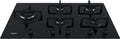 Whirlpool GOA 9523/NB1 Piano cottura a gas cm. 86 - vetro nero