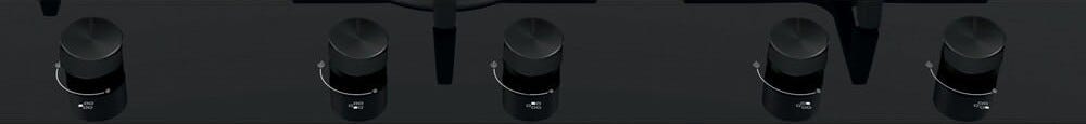 Whirlpool GOA 9523/NB1 Piano cottura a gas cm. 86 - vetro nero