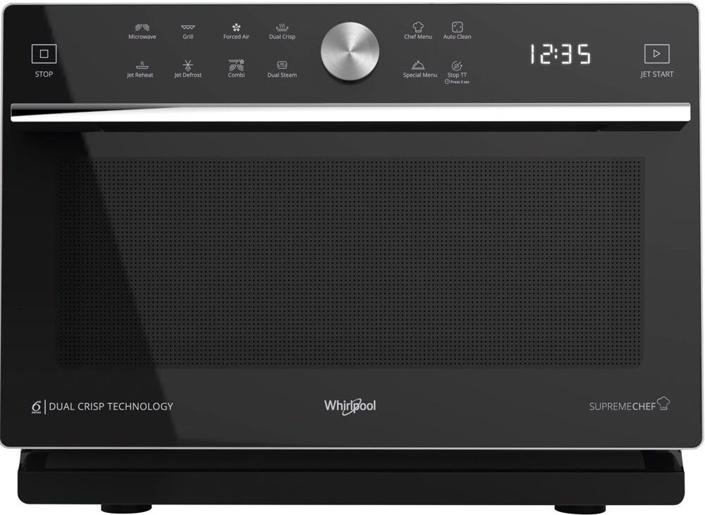 Whirlpool MWSC 933 SB Forno a microonde cm. 49 - nero