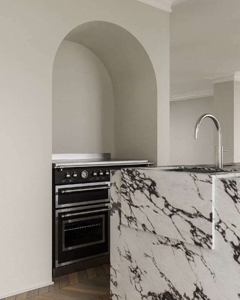 Bertazzoni HER105I3ENET Heritage Cucina da accosto cm. 100 - 5 zone induzione + 3 forni elettrici - scaldavivande - nero opaco