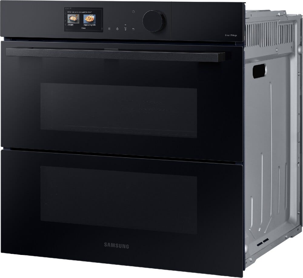 Samsung NV7B6799JBK Serie 6 Dual Cook Flex™ Steam Doppio forno combinato a vapore cm. 60 - nero