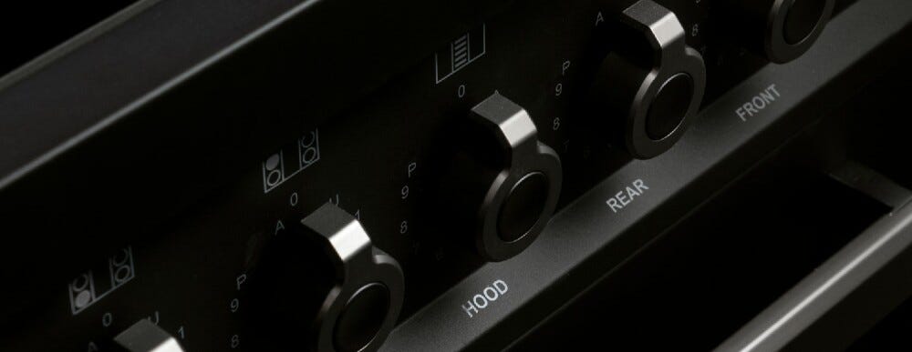 Bertazzoni PROCH94I1ECAT Professional Cucina da accosto cm. 90 - 4 zone induzione + 1 forno elettrico + cappa aspirante - carbonio