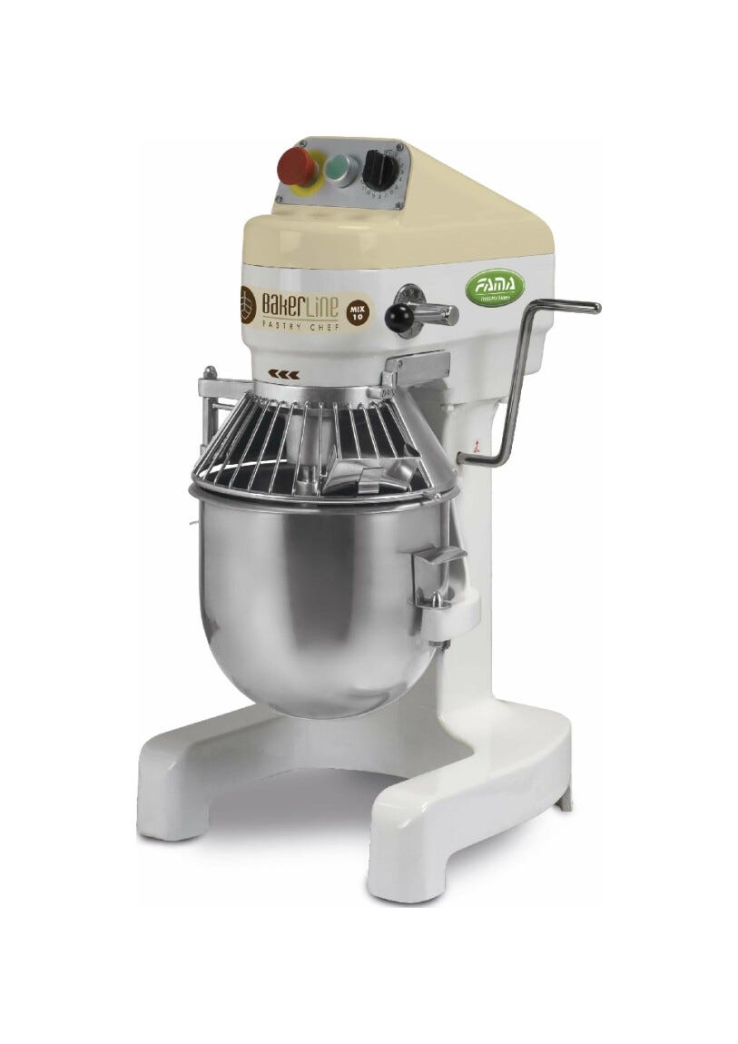 Fama PBT10 Bakerline Planetaria capacità 10 lt - trifase