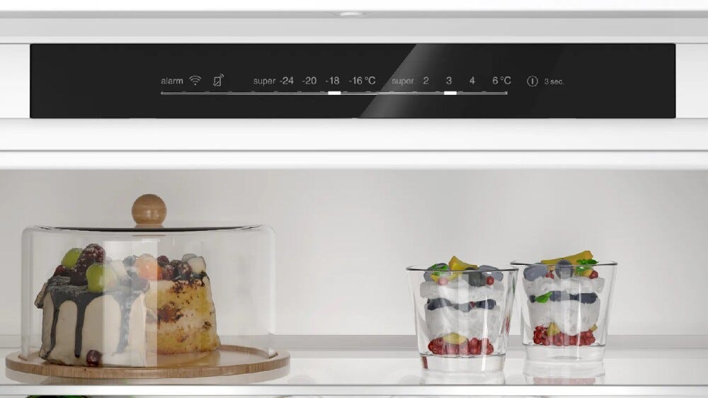 Siemens KB96NVFE0 IQ300 Frigorifero con congelatore da incasso cm. 71 h 194 - lt. 383