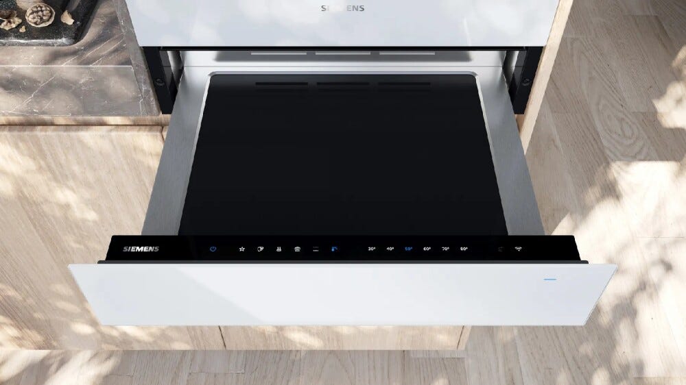 Siemens BI710C1W1 IQ700 Cassetto scaldavivande cm. 60 h. 14 - bianco
