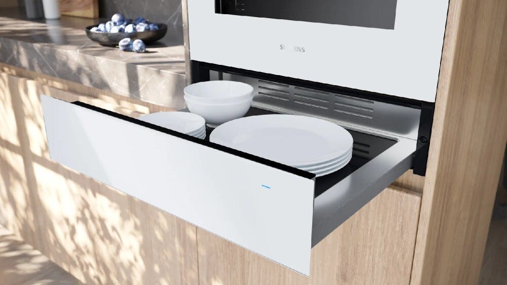 Siemens BI710C1W1 IQ700 Cassetto scaldavivande cm. 60 h. 14 - bianco