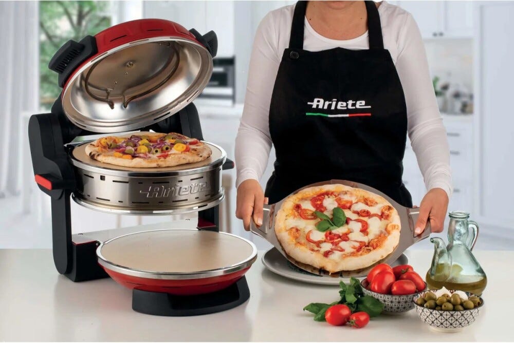 Ariete 0927/00 Fornetto elettrico per pizza cm. 43 - rosso