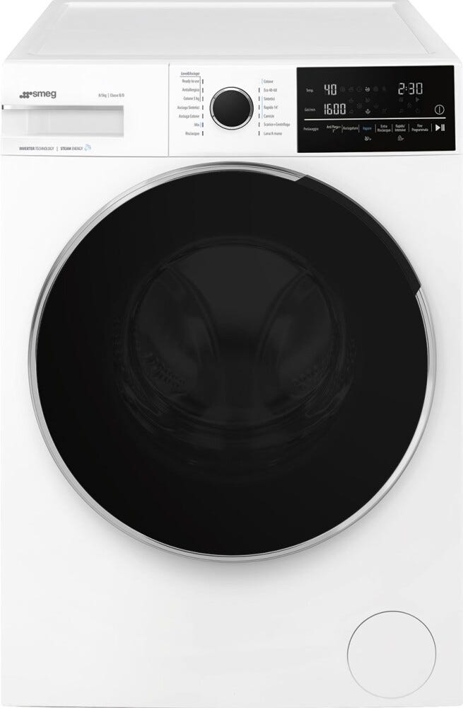 Smeg WDN854SLD Lavasciuga cm. 60 - capacità lavaggio 8 kg - capacità asciugatura 5 kg - bianco