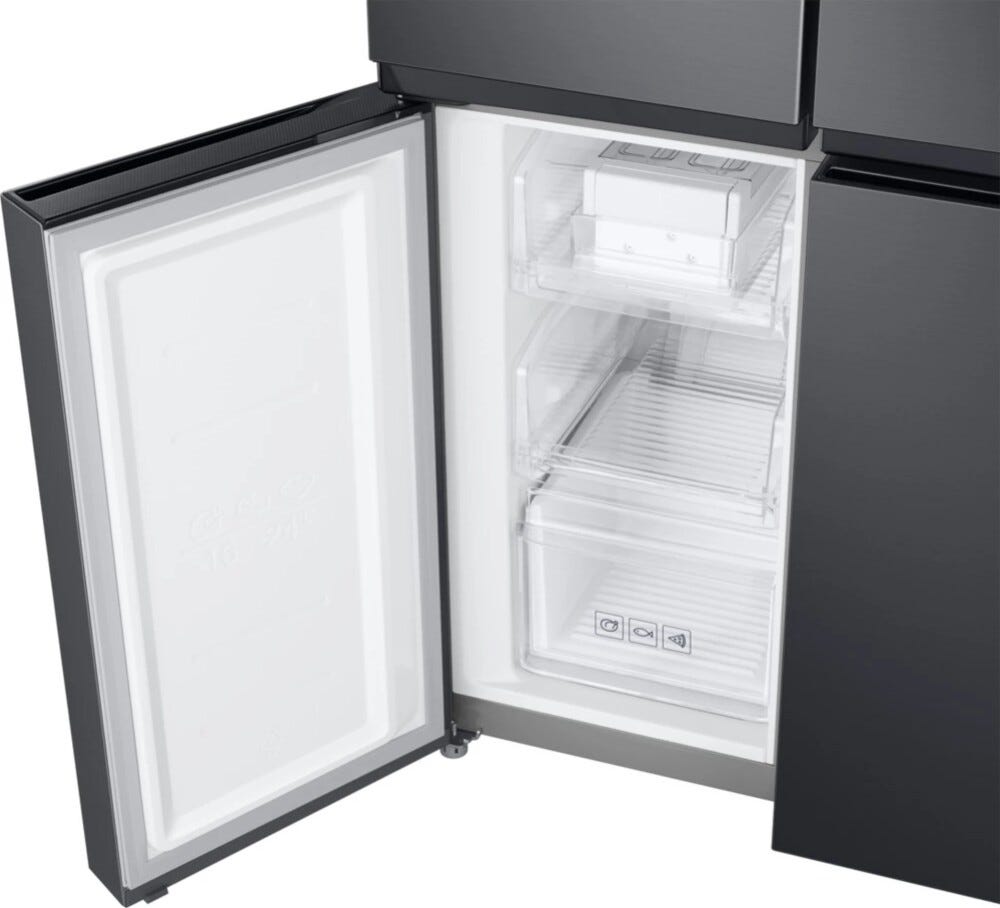 Samsung RF48A401EB4/EF Frigorifero con congelatore 4 porte - cm. 83 h 179 - lt. 488 - nero