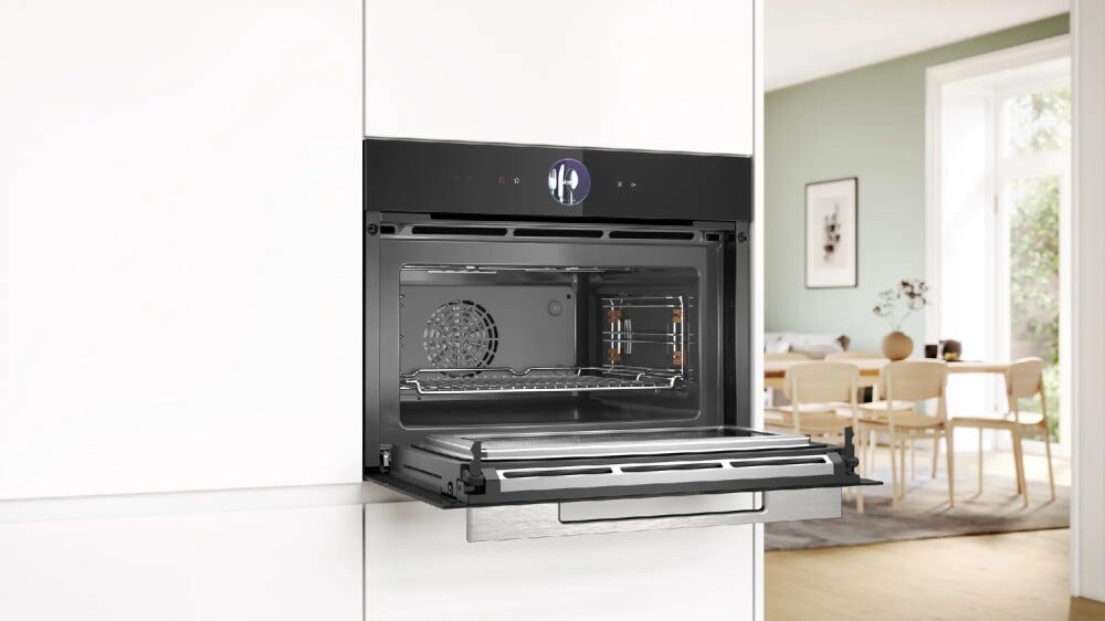 Bosch CMG7361B1 Serie 8 Forno combinato microonde cm. 60 - nero
