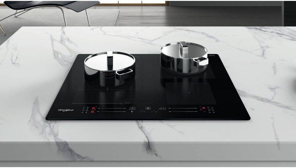 Whirlpool WF S7560 NE Piano cottura a induzione cm. 60 - vetroceramica nero