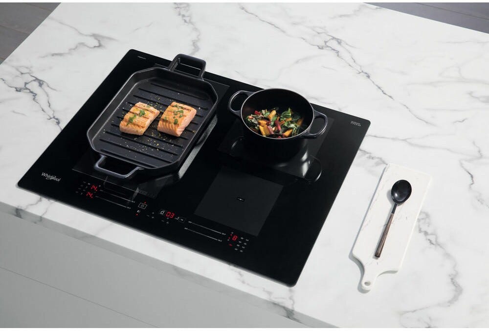 Whirlpool WF S7560 NE Piano cottura a induzione cm. 60 - vetroceramica nero