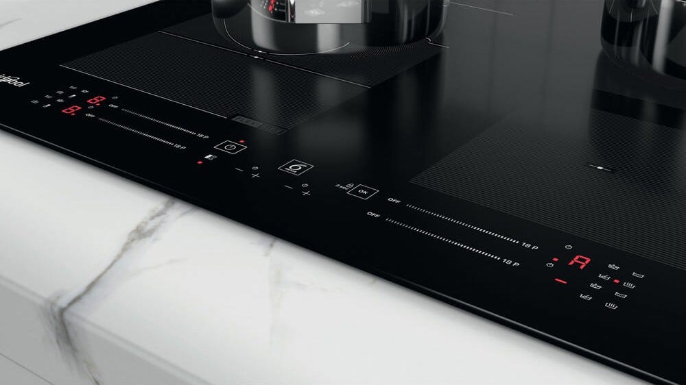 Whirlpool WF S7560 NE Piano cottura a induzione cm. 60 - vetroceramica nero