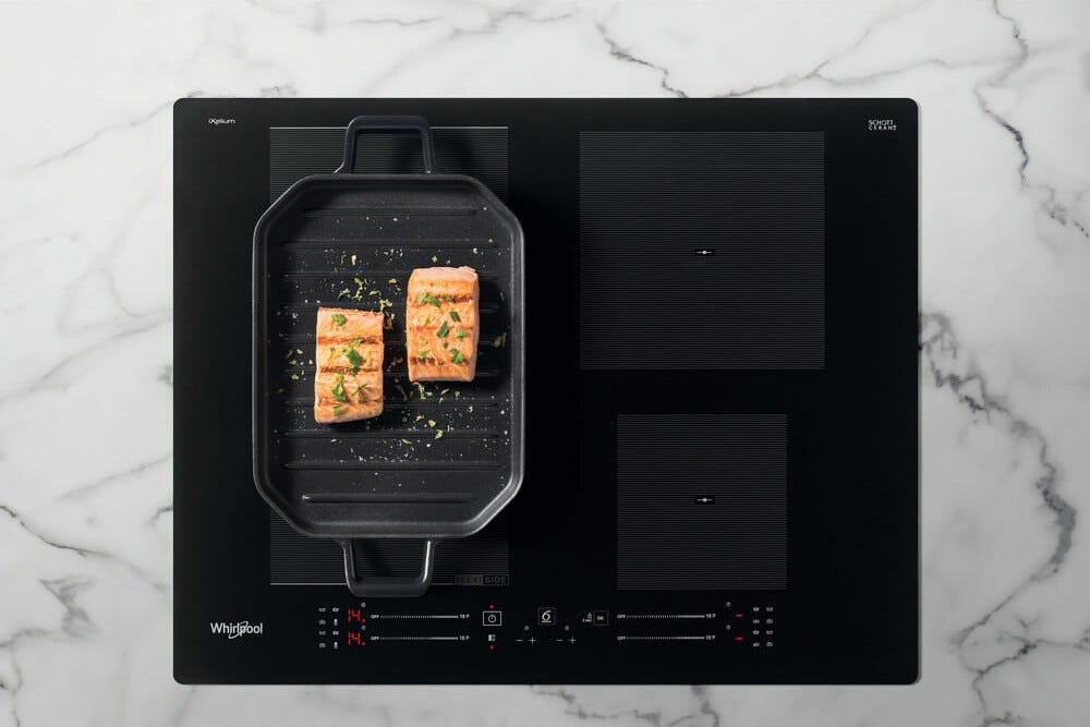 Whirlpool WF S7560 NE Piano cottura a induzione cm. 60 - vetroceramica nero
