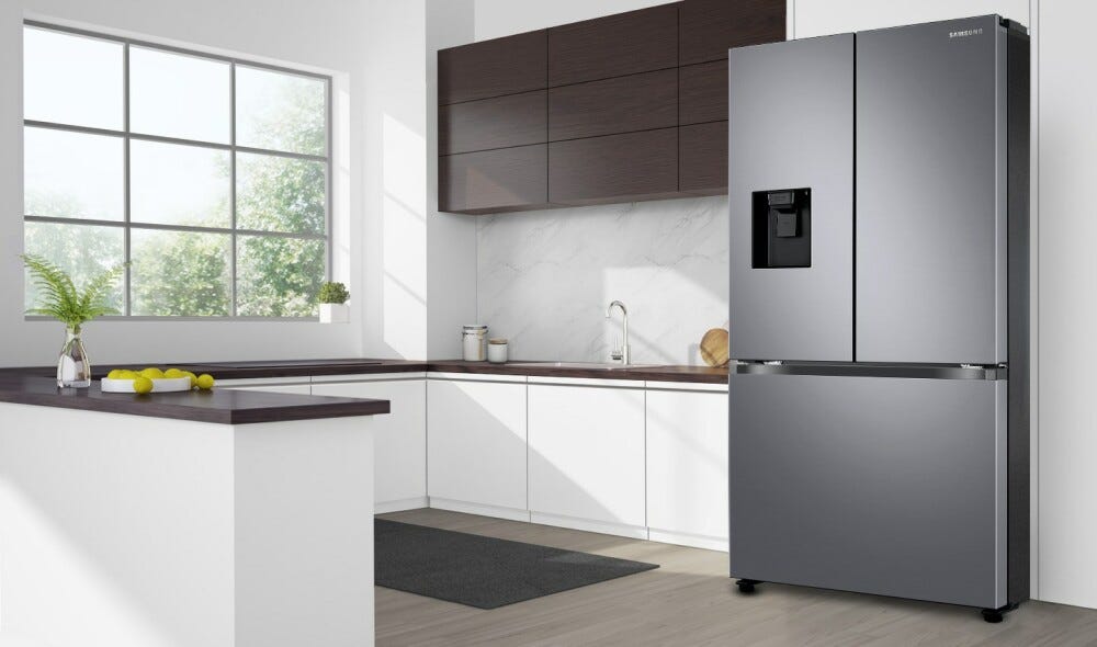 Samsung RF50C530EB1/EF Frigorifero con congelatore a libera installazione french door - cm. 82 h. 178 - lt. 495 - antracite