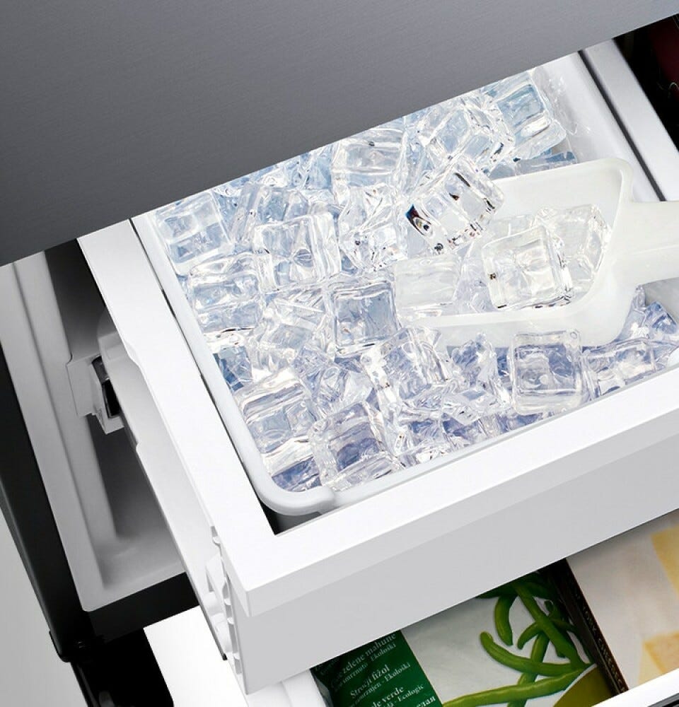 Samsung RF50C530EB1/EF Frigorifero con congelatore a libera installazione french door - cm. 82 h. 178 - lt. 495 - antracite