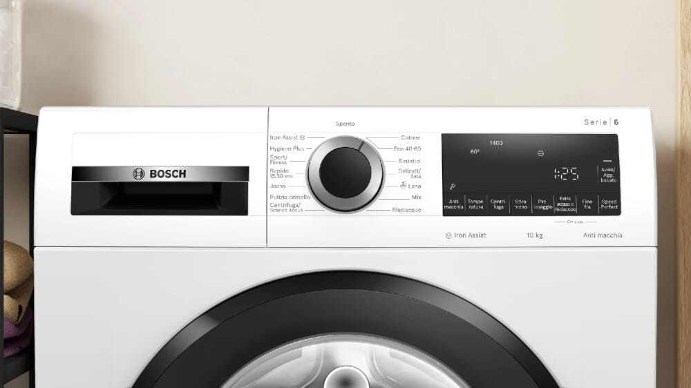 Bosch WGG254Z0IT Serie 6 Lavatrice cm. 60 - capacità 10 kg - bianco