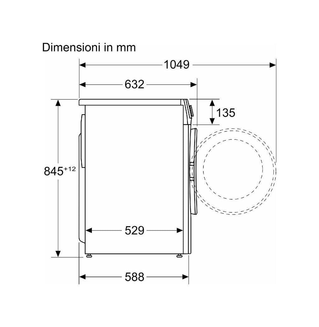 Bosch WGG254Z0IT Serie 6 Lavatrice cm. 60 - capacità 10 kg - bianco
