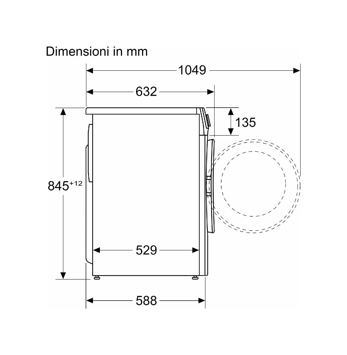 Bosch WGG254Z0IT Serie 6 Lavatrice cm. 60 - capacità 10 kg - bianco