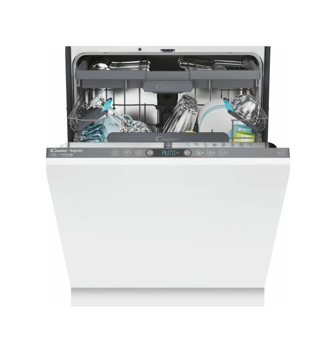 Candy CI 5C6F1A Rapido' Lavastoviglie integrata totale cm. 60 - 15 coperti