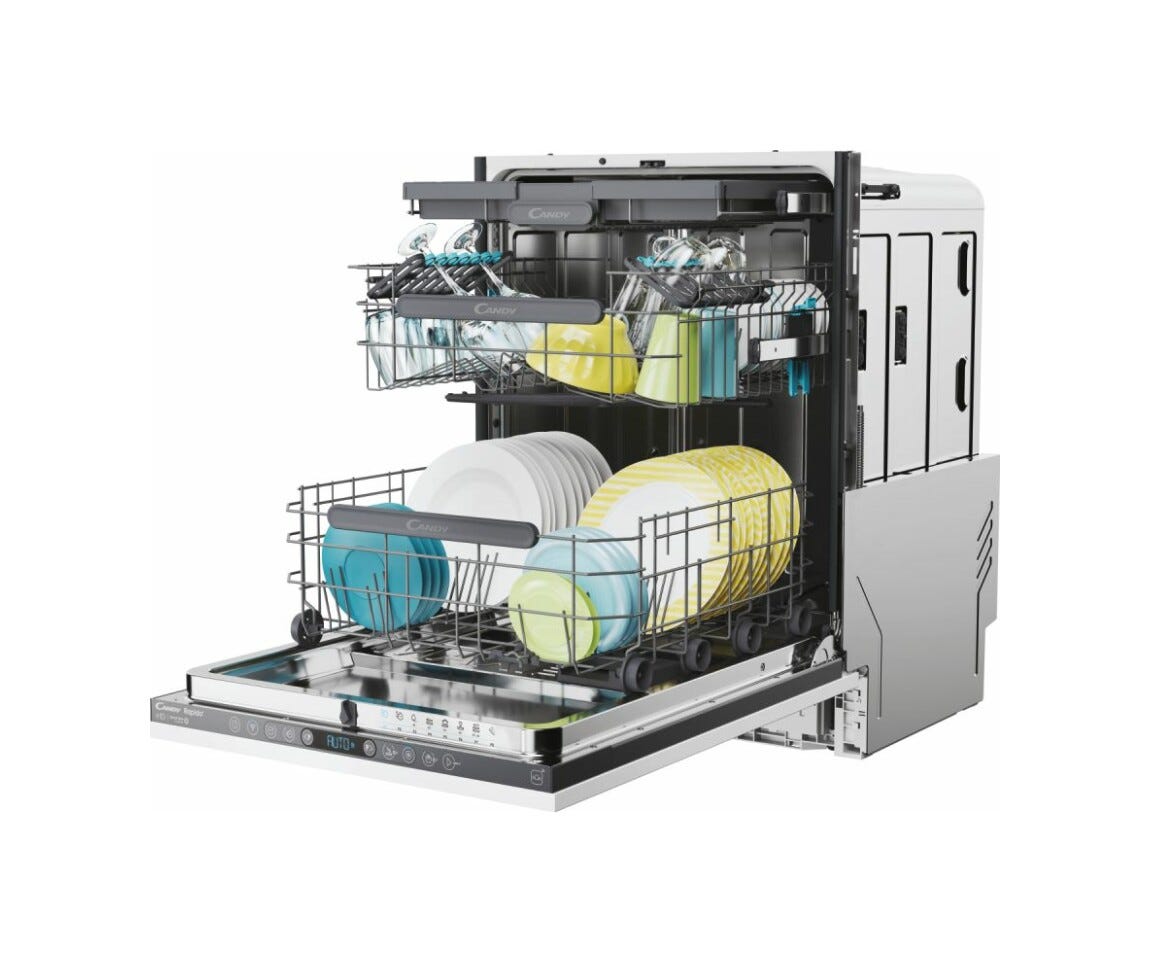 Candy CI 5C6F1A Rapido' Lavastoviglie integrata totale cm. 60 - 15 coperti