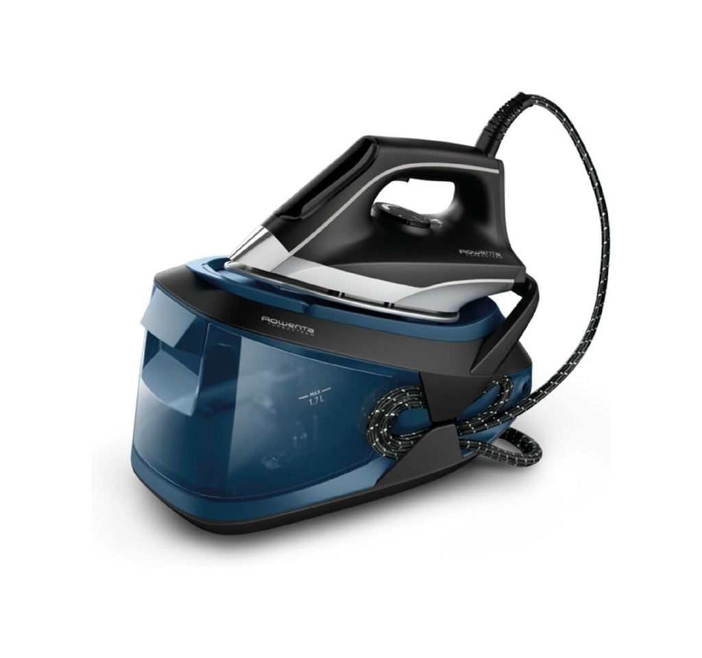 Rowenta VR8322F0 TURBOSTEAM Ferro da stiro con caldaia a vapore - blu/nero