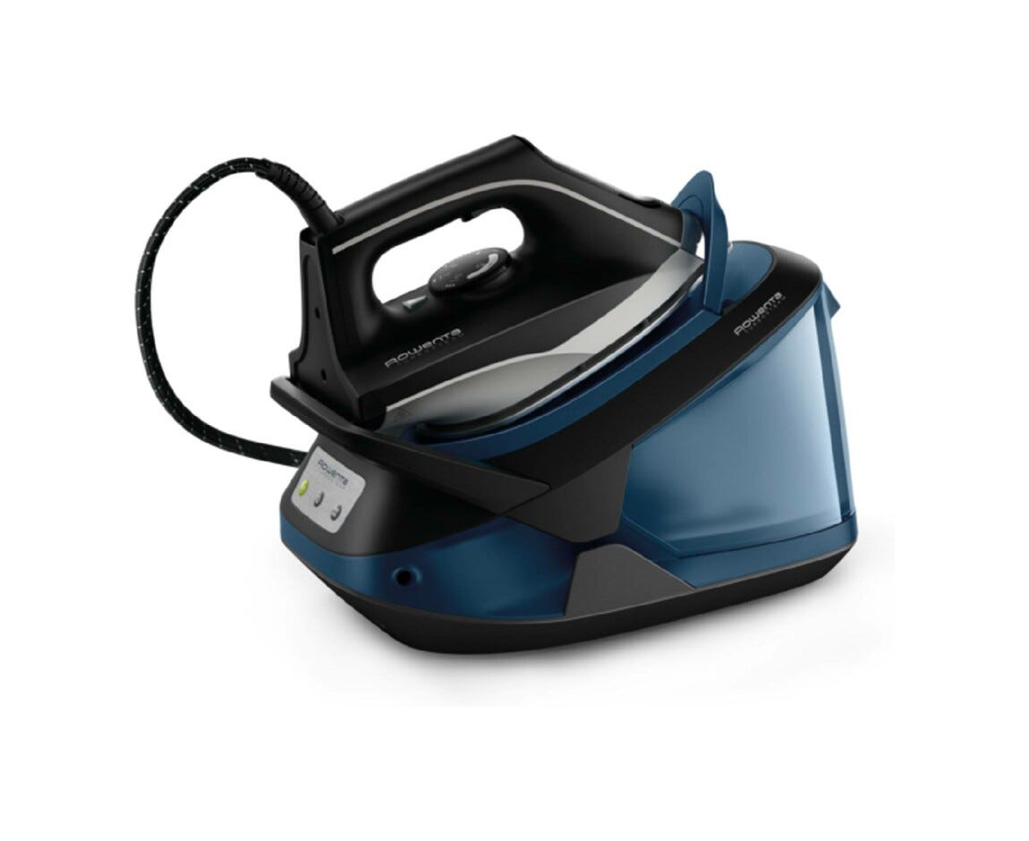 Rowenta VR8322F0 TURBOSTEAM Ferro da stiro con caldaia a vapore - blu/nero