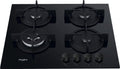 Whirlpool AKT 625/NB1 Piano cottura a gas cm. 60 - vetroceramica nero