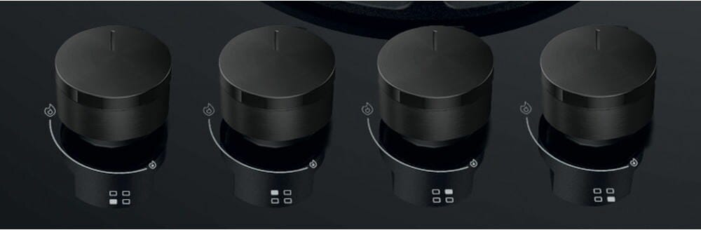 Whirlpool AKT 625/NB1 Piano cottura a gas cm. 60 - vetroceramica nero