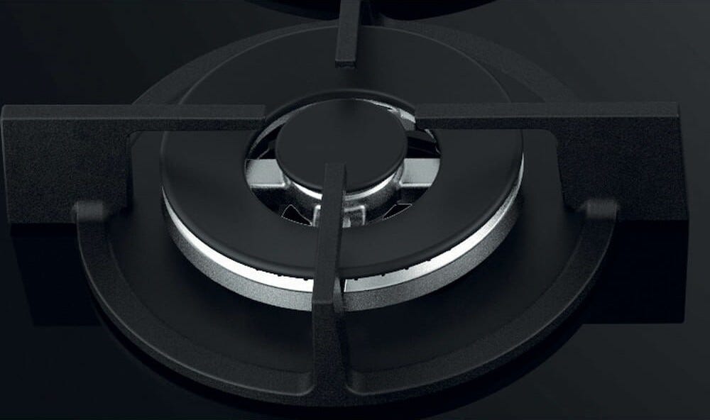 Whirlpool AKT 625/NB1 Piano cottura a gas cm. 60 - vetroceramica nero