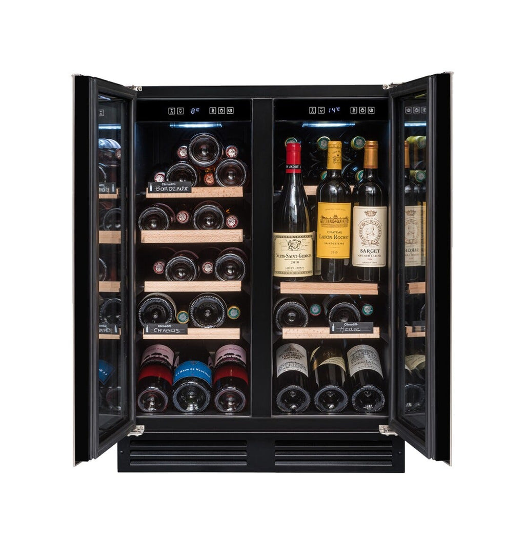 Avintage AVU48DPX1 Cantina vini da incasso cm. 60 - 47 bottiglie - inox