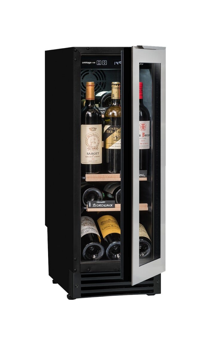 Avintage AVU22TX1 Cantina vini da incasso cm. 30 - 22 bottiglie - inox