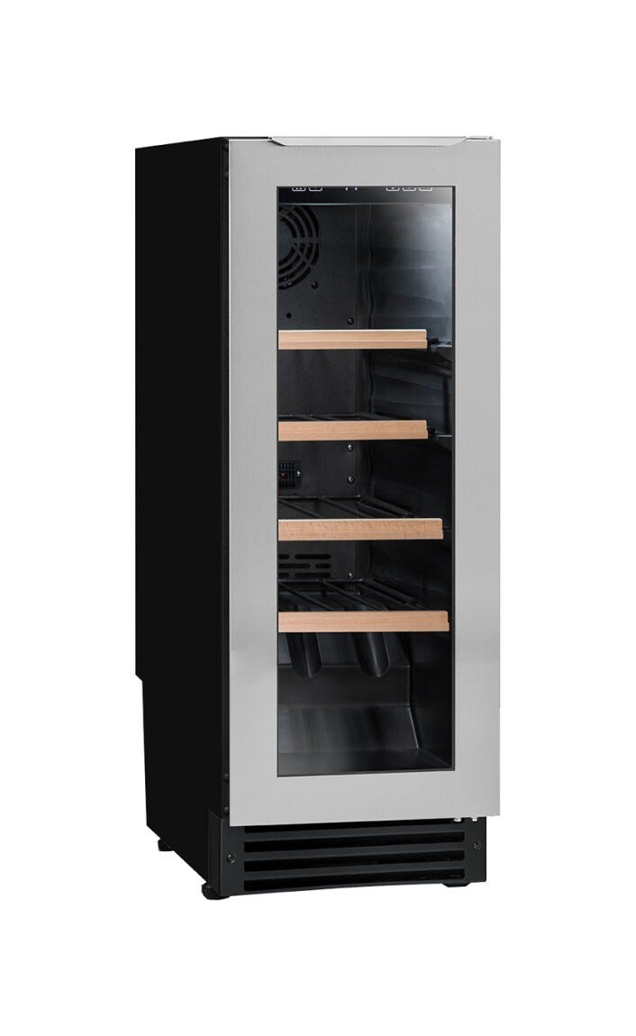 Avintage AVU22TX1 Cantina vini da incasso cm. 30 - 22 bottiglie - inox