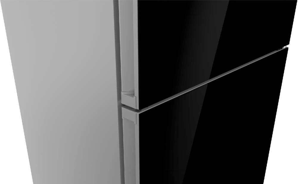 Bosch KGN49LBCF Serie 6 Frigorifero con congelatore a libera installazione cm. 70 h 203 - lt. 440 - nero