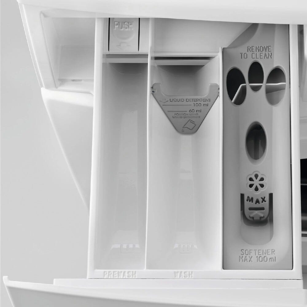 Electrolux EW8F384BI Serie 800 UltraCare Lavatrice da incasso cm. 60 - capacità 8 kg - bianco