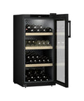 Liebherr WPbl 4201 GrandCru Cantina vino climatizzata a libera installazione cm. 60 h 129 - 141 bottiglie - nero