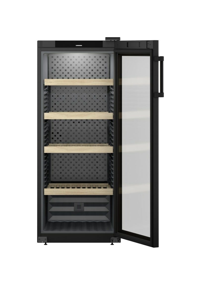 Liebherr WPbl 4601 GrandCru Cantina vino climatizzata a libera installazione cm. 60 h 149 - 166 bottiglie - nero