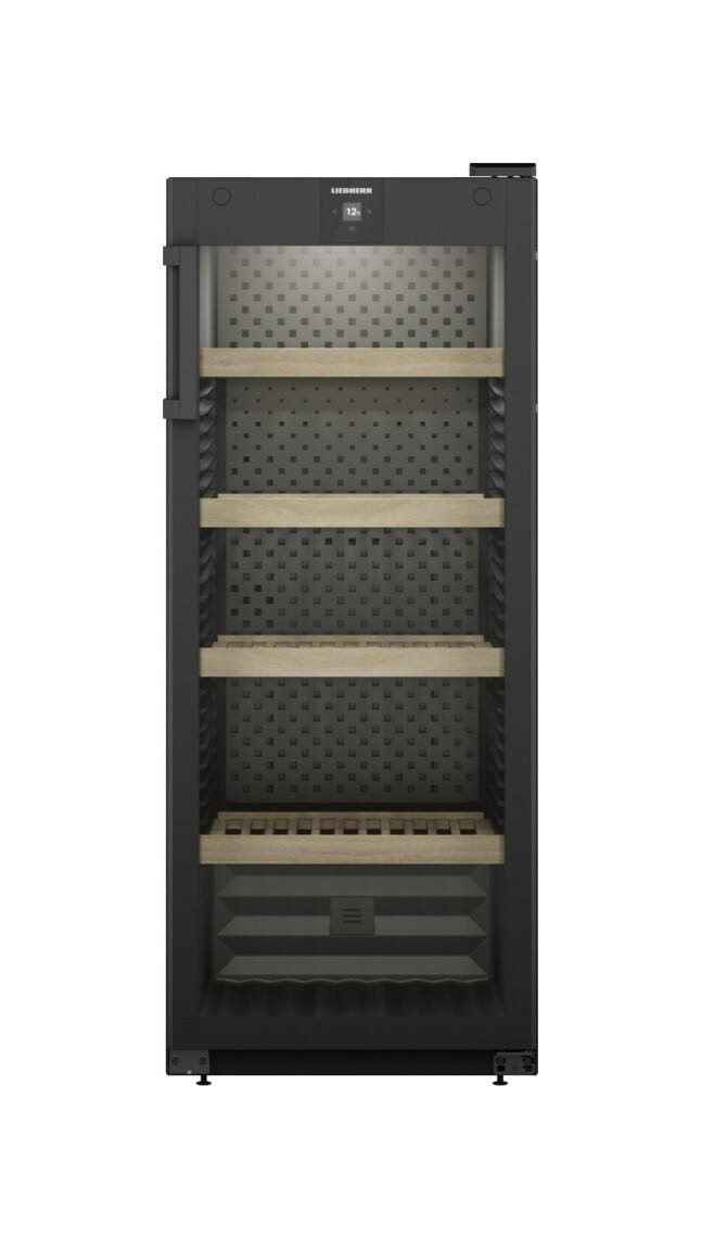 Liebherr WPbl 4601 GrandCru Cantina vino climatizzata a libera installazione cm. 60 h 149 - 166 bottiglie - nero