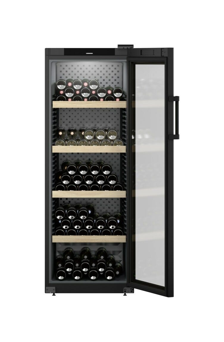 Liebherr WPbl 5001 GrandCru Cantina vino climatizzata a libera installazione cm. 60 h 169 - 196 bottiglie - nero