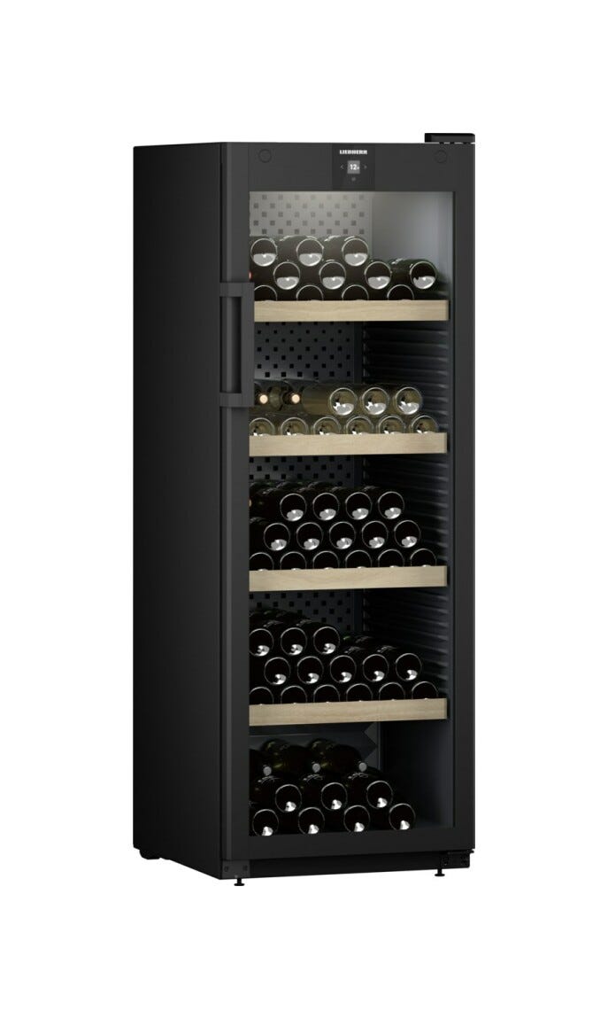 Liebherr WPbl 5001 GrandCru Cantina vino climatizzata a libera installazione cm. 60 h 169 - 196 bottiglie - nero