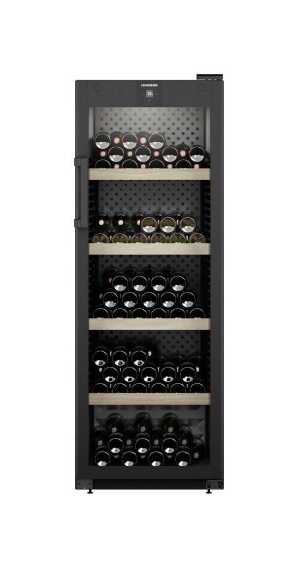 Liebherr WPbl 5001 GrandCru Cantina vino climatizzata a libera installazione cm. 60 h 169 - 196 bottiglie - nero