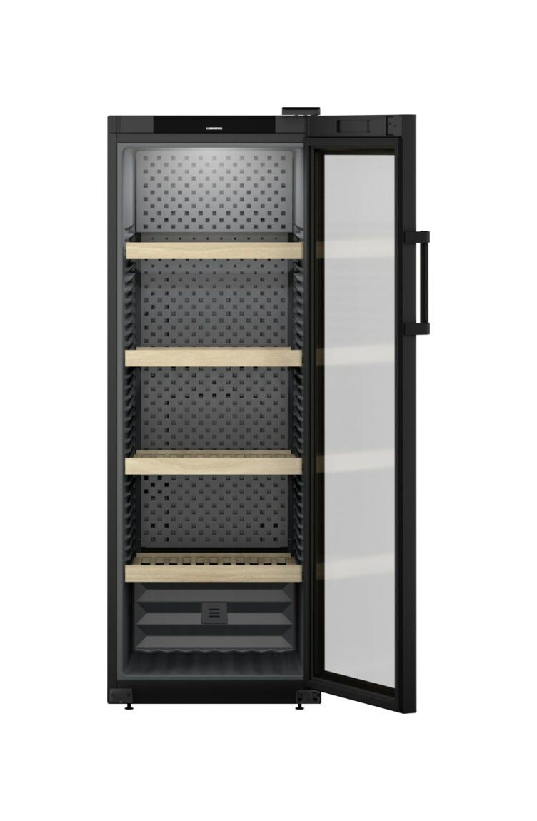 Liebherr WPbl 5001 GrandCru Cantina vino climatizzata a libera installazione cm. 60 h 169 - 196 bottiglie - nero