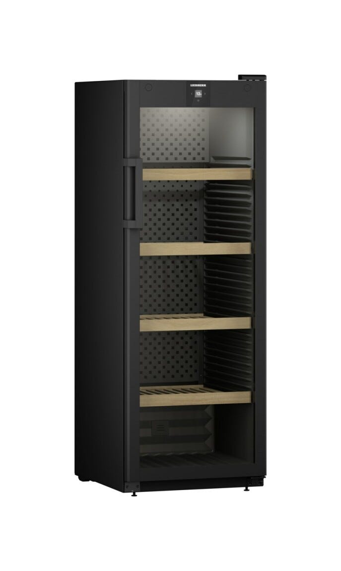 Liebherr WPbl 5001 GrandCru Cantina vino climatizzata a libera installazione cm. 60 h 169 - 196 bottiglie - nero