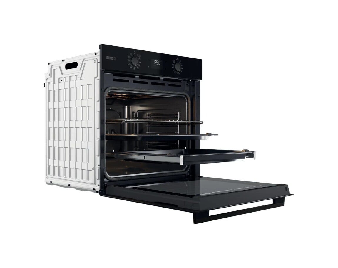 Whirlpool OMSK58RU1SB Forno elettrico pirolitico cm. 60 - nero