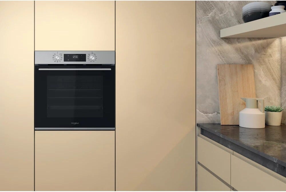 Whirlpool OMK58HU1X Forno elettrico multifunzione cm. 60 - inox