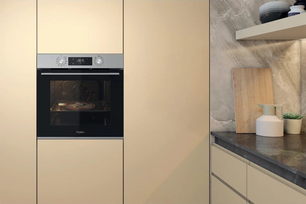 Whirlpool OMK58HU1X Forno elettrico multifunzione cm. 60 - inox